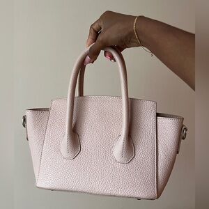 Leather Blush Pink Mini Bag 💕